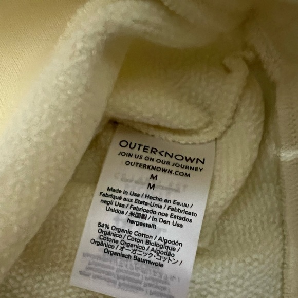Outerknown Women's Hightide Hooded Terrycloth Swim Coverup Casual Dress Sz M NWT - Picture 7 of 8
